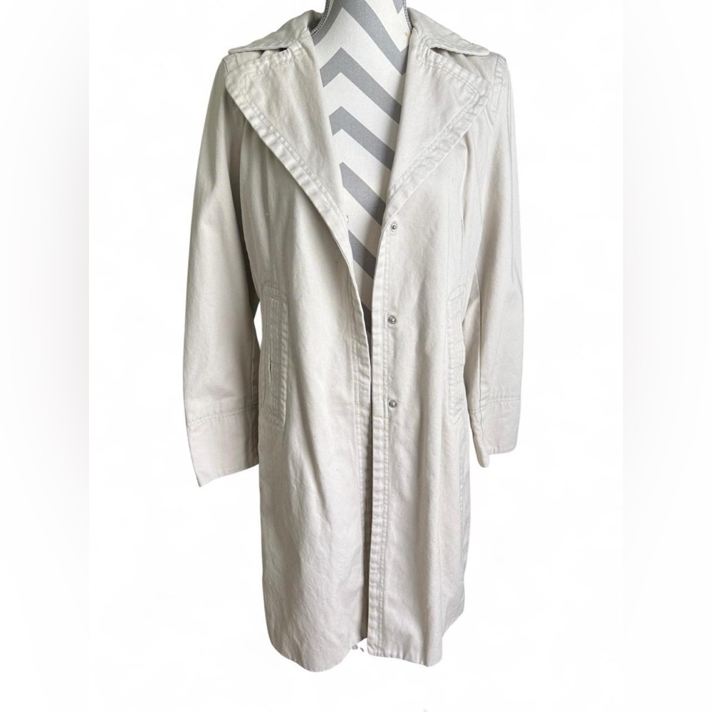 Nine West Light Beige Trench Coat